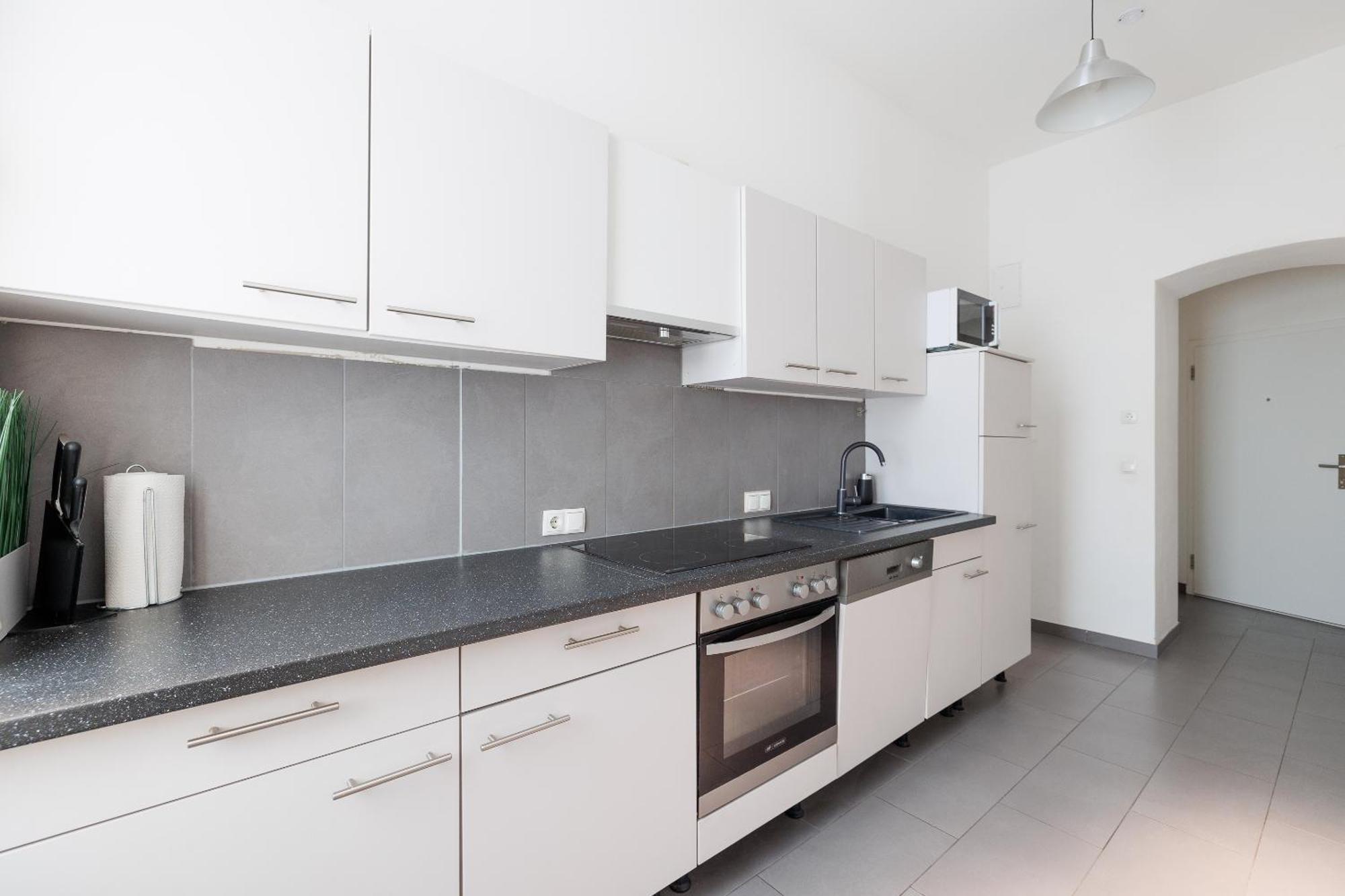 Modern City Apartment In Wien Exterior foto